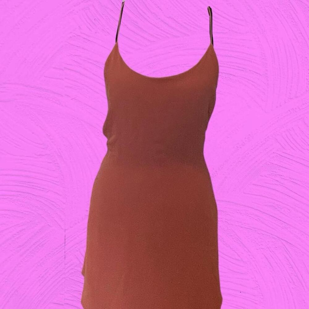 Dress by Q Rust Orange Mini Dress